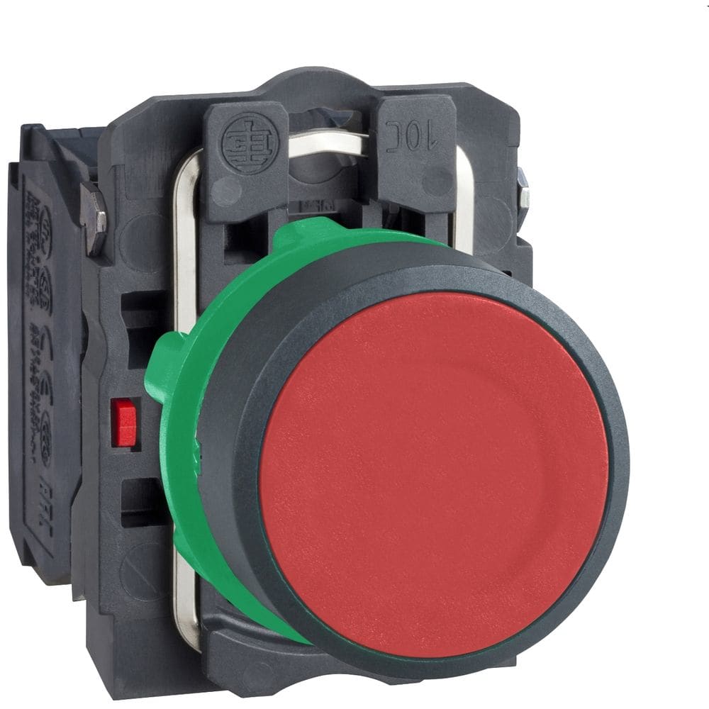Schneider Automation drukknop rood Ø 22 - verzonken