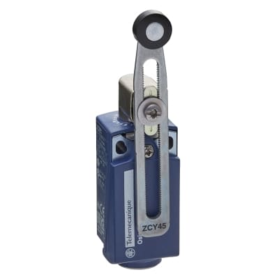 Telemecanique Sensors standschakelaar XCK-P - hefboom met rol met instelbare lengte - 1 NC + 1 NO XCKP2145P16