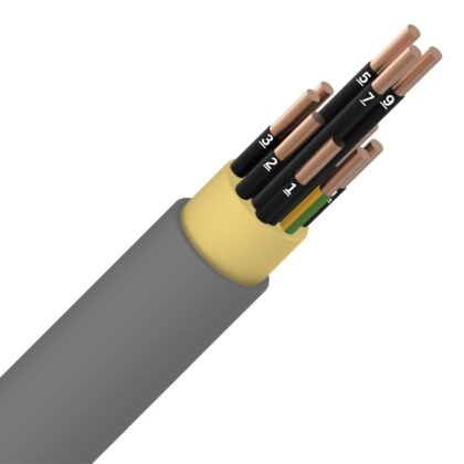 ENERGIEKABEL XVB installatiekabel XLPE/PVC 1kV Cca s3d2a3 multi grijs 12G2