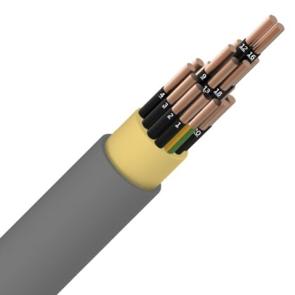ENERGIEKABEL XVB installatiekabel XLPE/PVC 1kV Cca s3d2a3 multi grijs 21G1