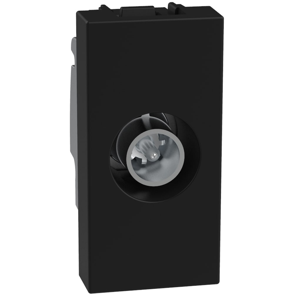 BTICINO LightN contactdoos TV ster 1 mod - zwart YD4202D