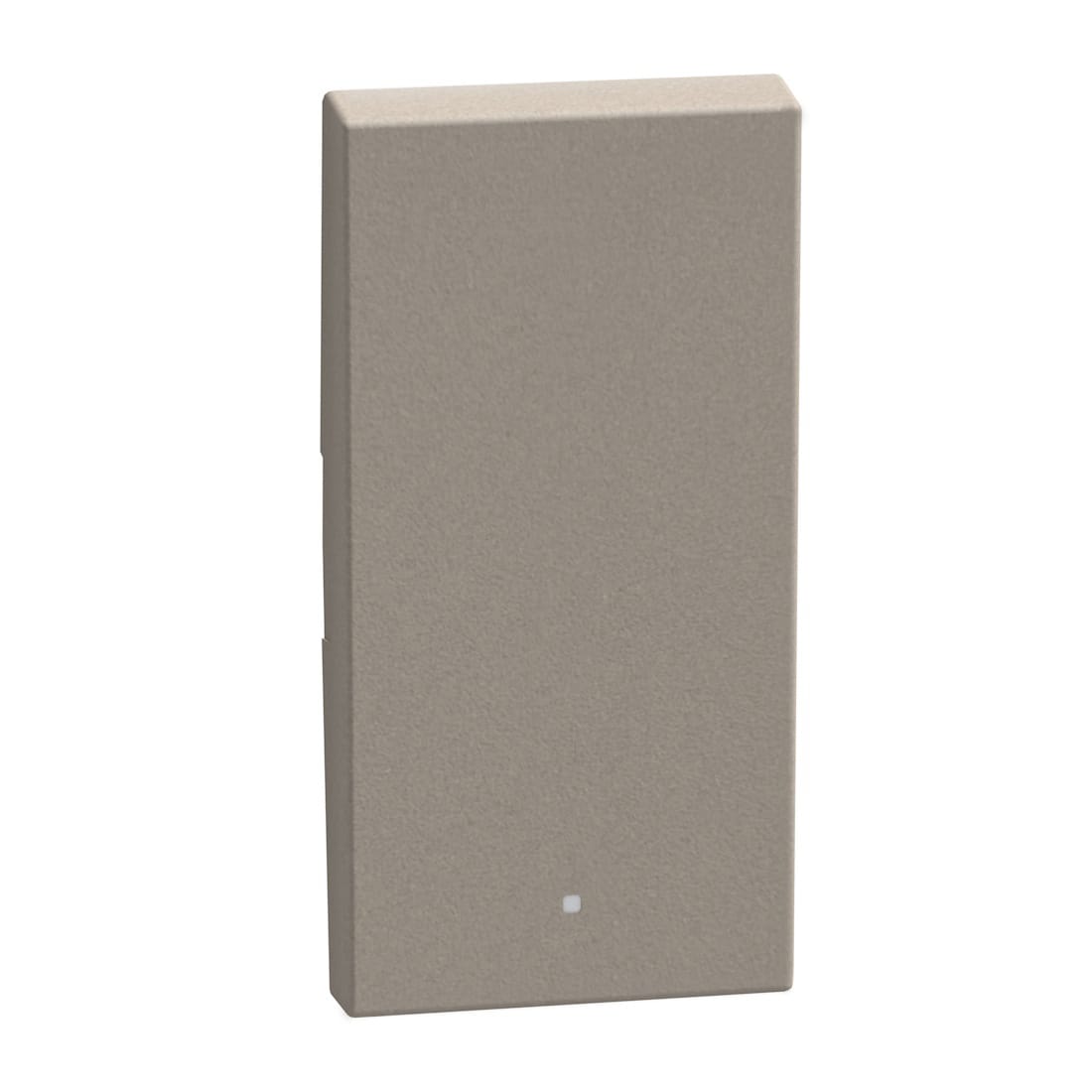 BTICINO LightN - toets zonder symbool MyHOME 1 mod - 1 func - stone YG4915MH