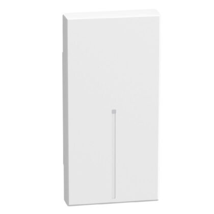 BTICINO LightN ax.toets voor bediening 1 mod - wit YW4916