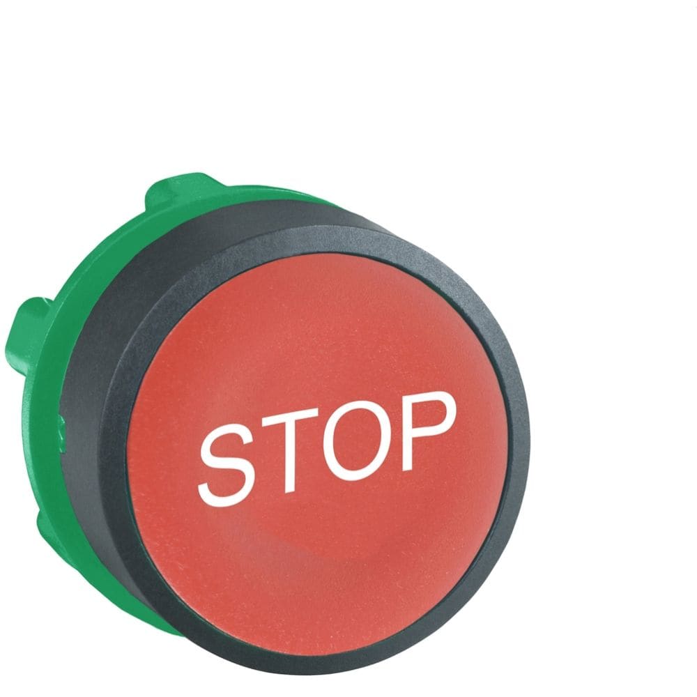 Schneider Automation kop voor drukknop - Ø22 - rood - STOP ZB5AA434