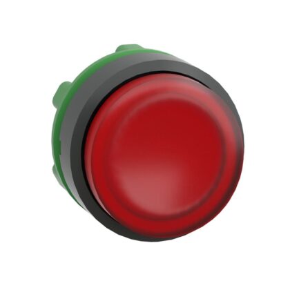 Schneider Automation kop voor verlichte drukknop - Ø22 - rood - zonder markering ZB5AW143