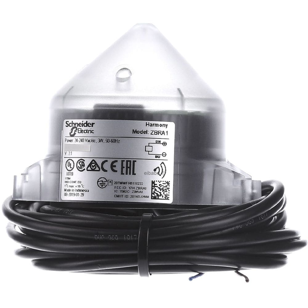 Schneider Automation Signaalversterker: vergroot de draagwijdte (tot 200m) - 24...240V AC/DC ZBRA1