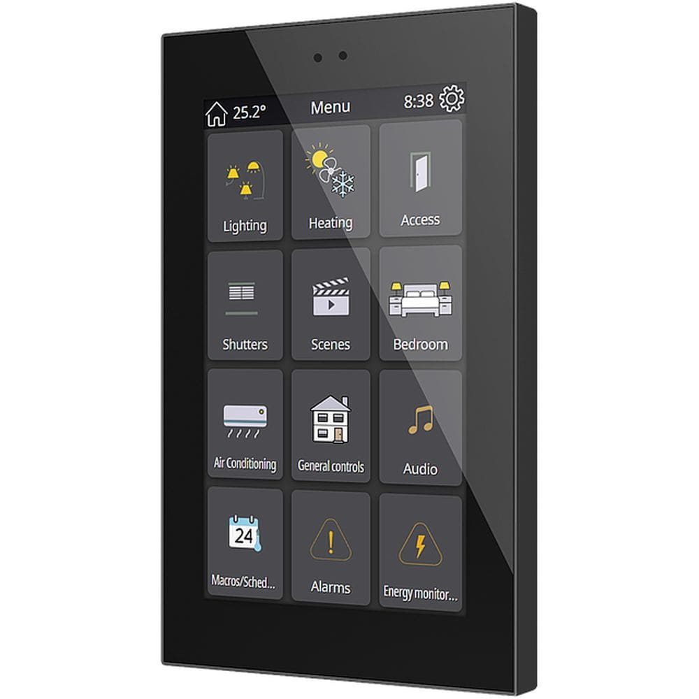 Zennio Z50 (Antraciet) - KNX Touchdisplay 5 ZEZVIZ50A