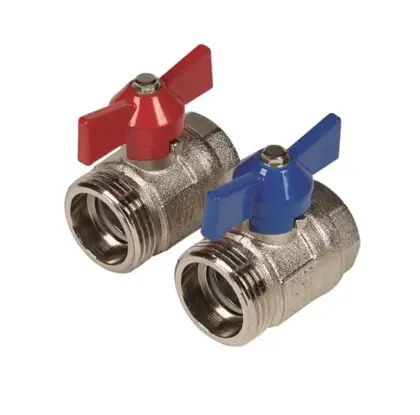 Henco UFH-BM0606-VN vlinderkraan