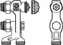 Jaga 50944414 radiatorkraan