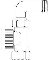 Oventrop 1181304 radiatorkraan
