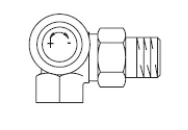 Oventrop 1183472 radiatorkraan