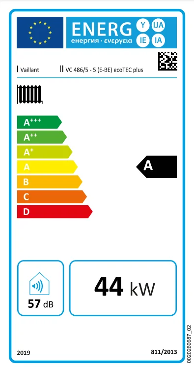 Vaillant 0010021508 gaswandketel