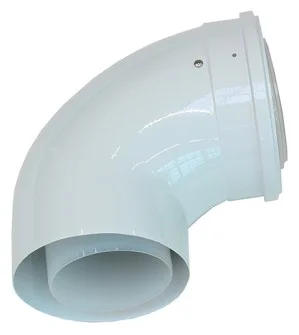 Vaillant 0020106380 concentrische rookgasbocht