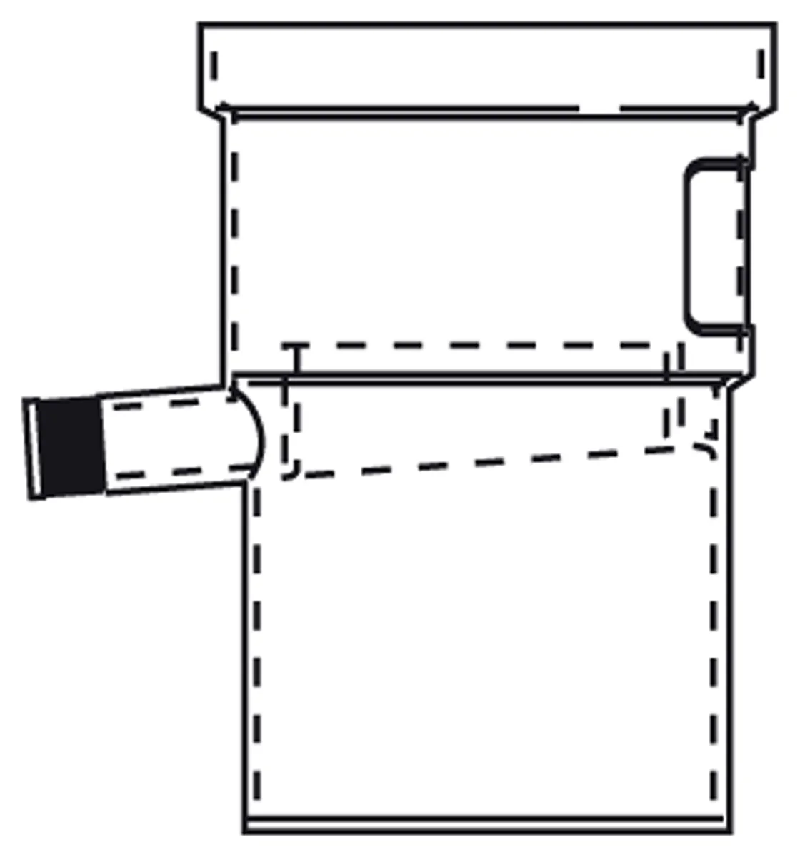 Vaillant 303091 rookgas sifon
