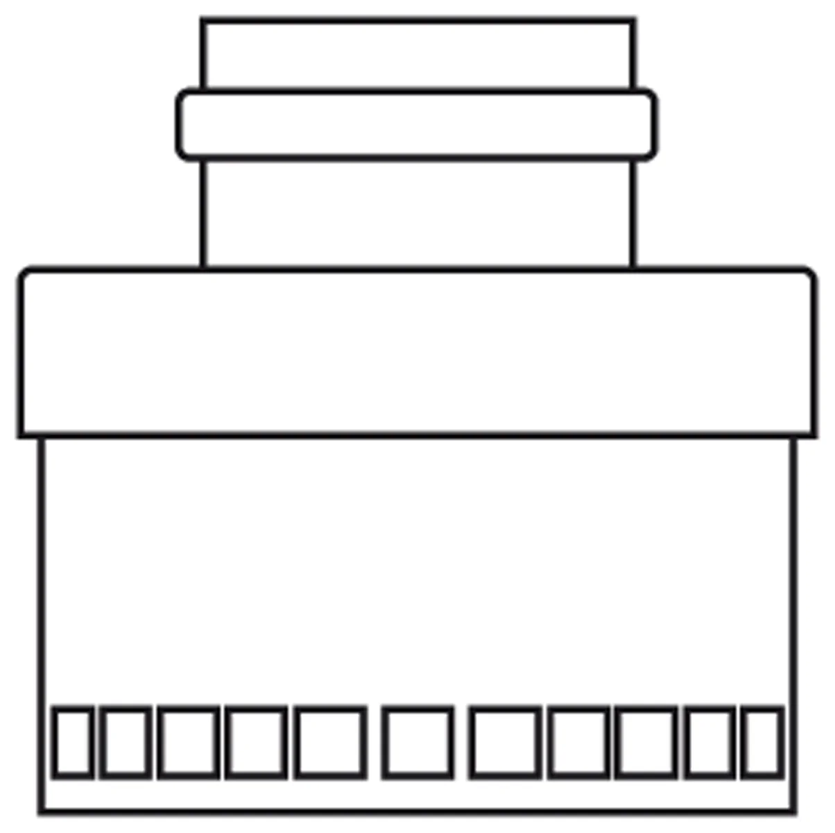 Vaillant 303815 rookgasketeladapter