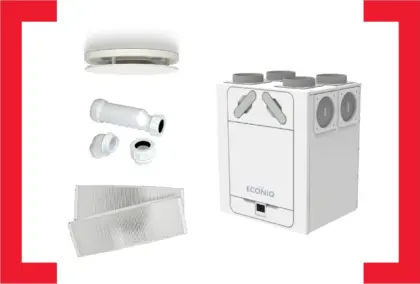 Vent-Axia PAKKETECONIQ600 WTW-unit