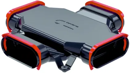Zehnder 990322207 passeerstuk luchtkanaal