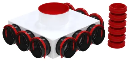 Zehnder 990323071 verdeelbox ventilatie