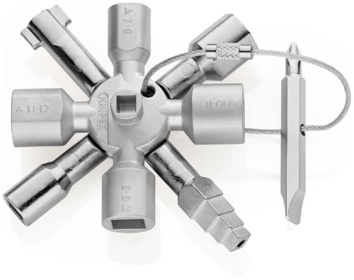 Knipex schakelkastsleutel 'twinkey' 00 11 01