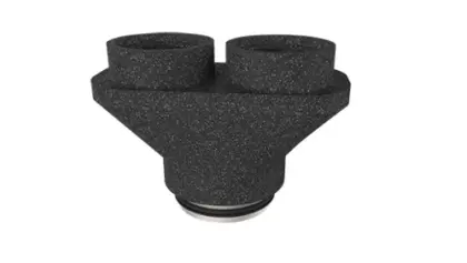 Duco C-Acces broekstuk 2 x 125 mm → 160 mm 0000-4334