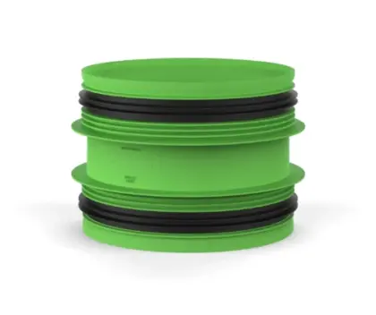 Duco D-Acces aansluitstuk met rubber MM 160 x 160 mm 0000-4724