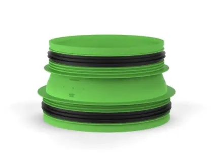 Duco D-Acces aansluitstuk met rubber MM 200 x 180 mm 0000-4727