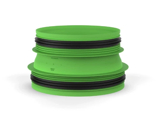 Duco D-Acces aansluitstuk met rubber MM 200 x 180 mm 0000-4727