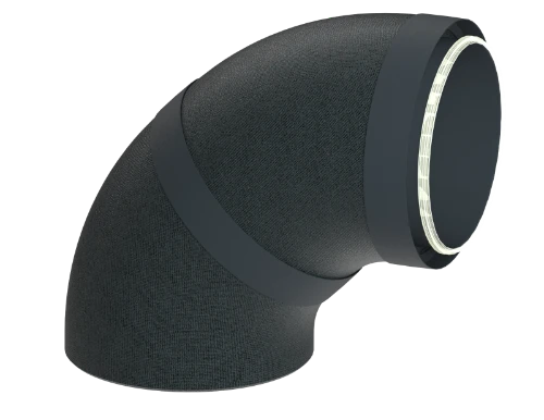 Duco DucoFlex Star geïsoleerde ventiltatiebocht 90° met koppelstuk 200 mm 0000-4906