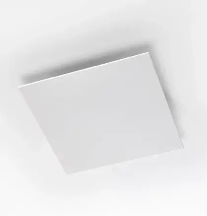 Duco DucoVent Design ventilatieventiel vierkant XL AK voor extractie en pulsie - D125 - RAL 9010 0000-7007