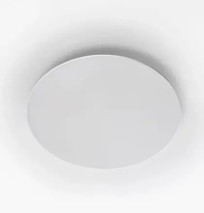 Duco DucoVent Design ventilatieventiel rond AK voor extractie en pulsie - D125 - RAL 9010 0000-7008