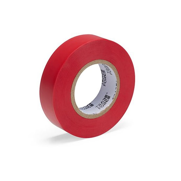 Elektrische isolatietape 19mm x 20m rood 0001280012