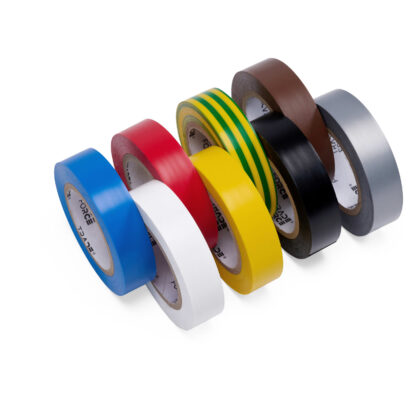 Elektrische isolatietape 15mm x 10m multi-kleur- 8 kleuren 0001280065