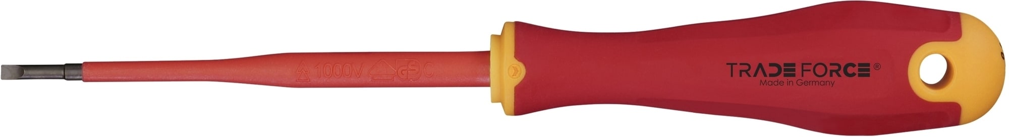 Geïsoleerde sleufschroevendraaier 1000V 3x100mm