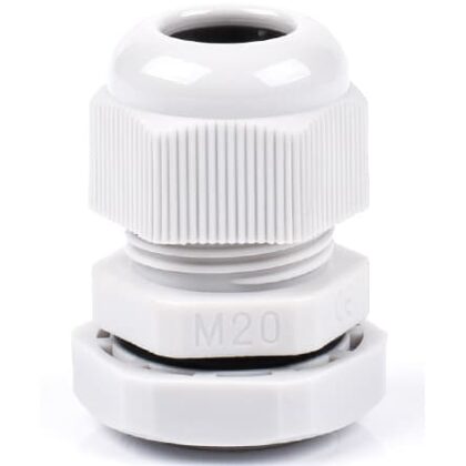 Wartel M20 polyamide lichtgrijs (6 - 11mm) 0004410008