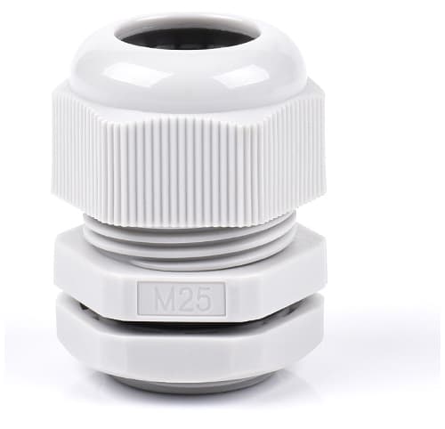 Wartel M25 lichtgrijs polyamide (10 - 16mm) 0004410009