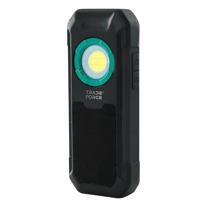 Draagbare bluetooth werklamp LED 10W 3.7V 3000mAh 500lm 7000K IPX4 IK07 oplaadba 0006940011