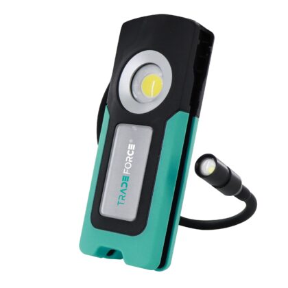 Zaklamp LED 1500lm 3.7V 4400mAh IP54 Aluminium behuizing