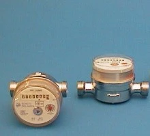 Schlosser ETW eenstraals waterteller warm water (90°C) draaibaar telwerk (met koppelingen en dichtingen) 3/4 x 1/2 - 2