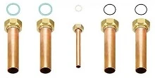 Vaillant flexoCOMPACT aansluitset recht 0020212717