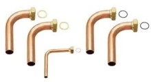 Vaillant flexoCOMPACT exclusive haakse aansluitset 0020212718