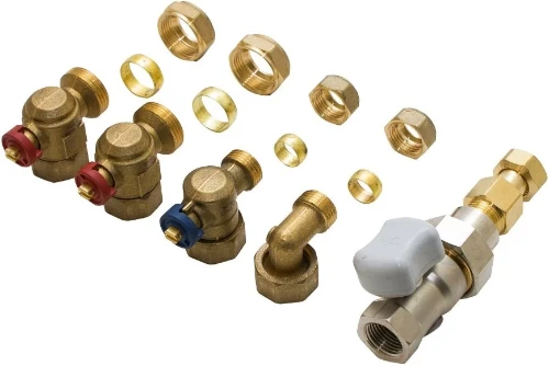 Vaillant ecoTEC pure aansluitset kraan + koppeling 0020235521
