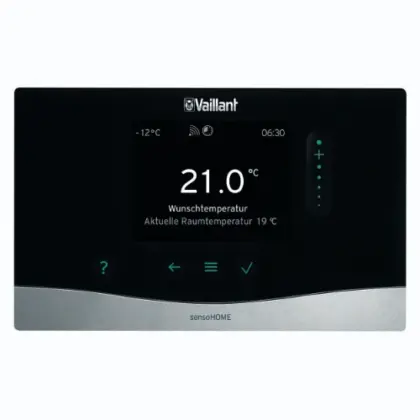 Vaillant sensoHOME VRT 380 modulerende eBUS-kamerthermostaat 0020260943