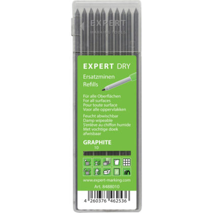 Potloodnavullingen x10 : graphite - voor referentie 0021230001 0021230003