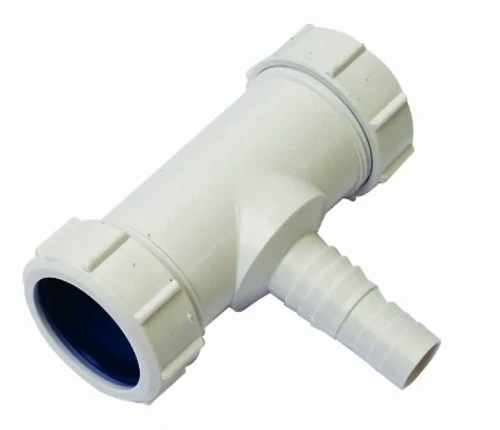 Walraven McAlpine T-stuk met wasmachine aansluiting 40 x WMA x 40 mm - wit 0055040