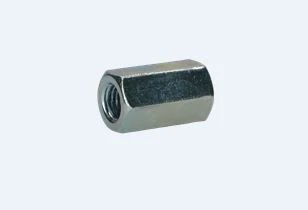 PGB zeskant verbindingsmof FF M8 x 24mm (doos 100 stuks) - verzinkt - prijs per doos 006334001008000243