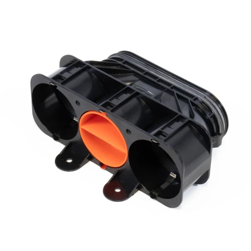 Begetube Begeconnect+ adapter 3 x 63 naar Oval Duct buis 010010363
