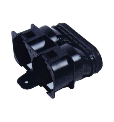 Begetube Begeconnect adaptor ovalduct - 2 x 75 mm 010060275