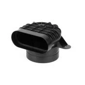Begetube Profi-Air haaks ventielaansluitstuk DN125 - ovalduct - kort model 010080000