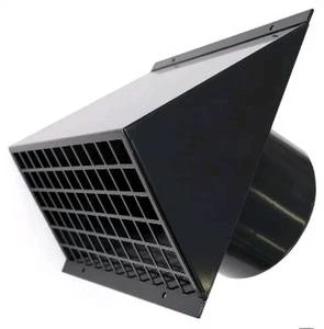 Begetube Profi-Air buitenrooster DN180 - zwart 010161180