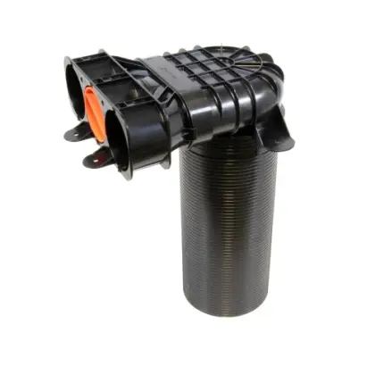 Begetube Begeconnect+ ventielaansluitstuk DN 125 - 3 x 63 - lang model 010181363
